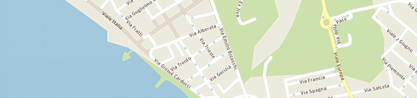 Mappa della impresa niccolai vincenzo a FOLLONICA