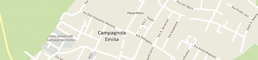 Mappa della impresa petrol service car (snc) a CAMPAGNOLA EMILIA
