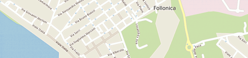Mappa della impresa mi-be di trafeli luigi e c sas a FOLLONICA