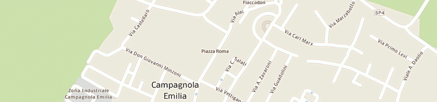 Mappa della impresa alfieri beatrice a CAMPAGNOLA EMILIA
