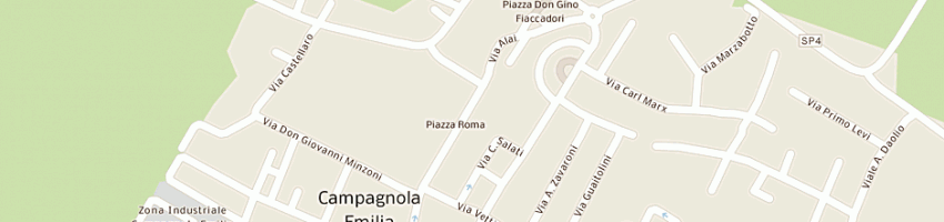 Mappa della impresa cocchi william a CAMPAGNOLA EMILIA
