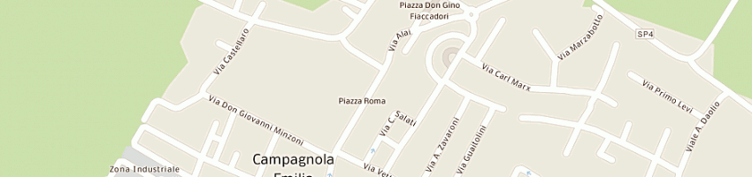 Mappa della impresa brunetti giampaolo a CAMPAGNOLA EMILIA