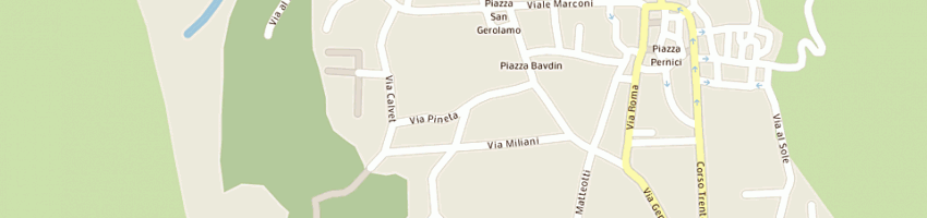 Mappa della impresa collini elvio e c snc a PINZOLO