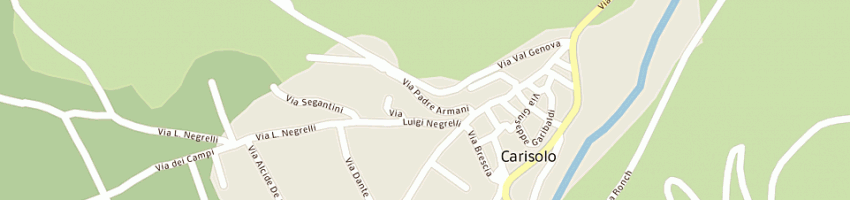 Mappa della impresa beltrami rino a CARISOLO