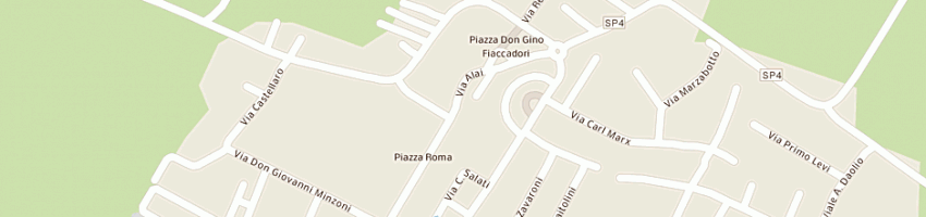 Mappa della impresa caffe' piccolo bar a CAMPAGNOLA EMILIA