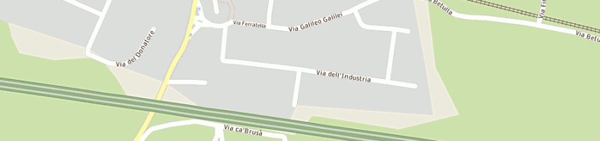 Mappa della impresa georicerche sas di mauro martelli e c a CASTELNUOVO DEL GARDA