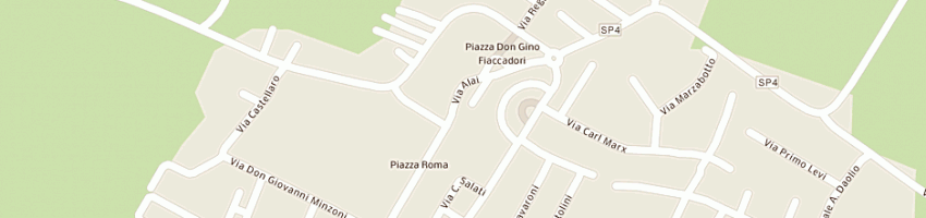 Mappa della impresa dimensione estetica snc di bega laura e barbara a CAMPAGNOLA EMILIA