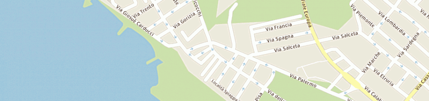 Mappa della impresa arduino sergio a FOLLONICA
