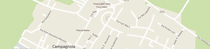Mappa della impresa neri adelmo a CAMPAGNOLA EMILIA