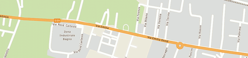 Mappa della impresa la pergola sas di gandolfi luciano e c a REGGIO EMILIA