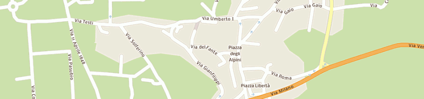 Mappa della impresa poste italiane spa a CASTELNUOVO DEL GARDA