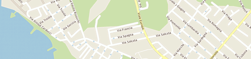 Mappa della impresa chelini alessandro a FOLLONICA