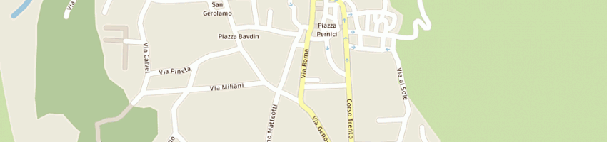 Mappa della impresa bit e byte snc a PINZOLO