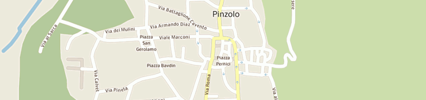 Mappa della impresa caola ines a PINZOLO