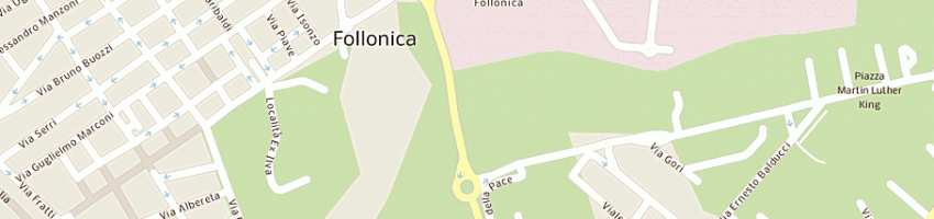 Mappa della impresa guazzini gianfranco a GROSSETO