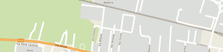 Mappa della impresa pappacena carmine a RUBIERA