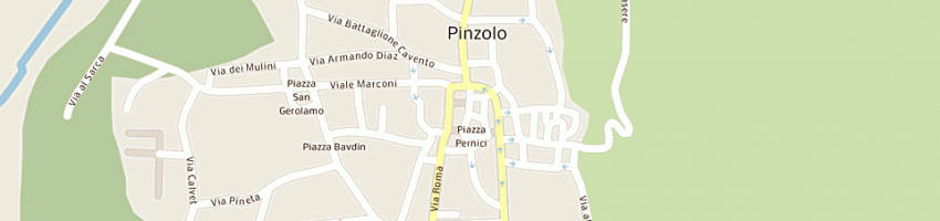 Mappa della impresa lucchini flli a PINZOLO