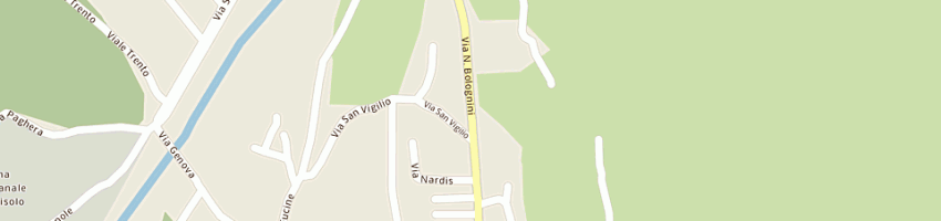 Mappa della impresa albergo edelweiss di dorna a PINZOLO
