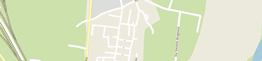 Mappa della impresa as polisportiva santa monica a VENEZIA