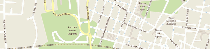 Mappa della impresa comune di montecatini terme a MONTECATINI TERME