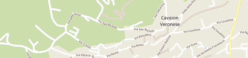 Mappa della impresa paone giuseppe a CAVAION VERONESE