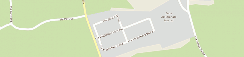 Mappa della impresa zanandreis luciano e c (snc) a AFFI