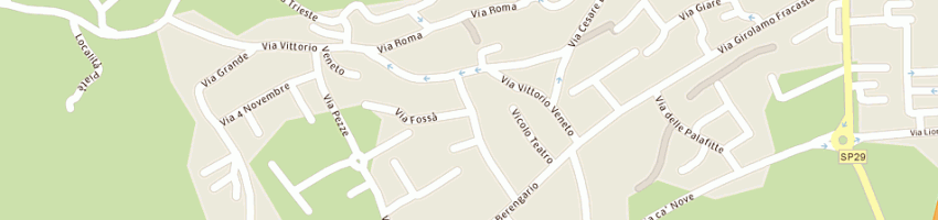 Mappa della impresa usicar sas di botosso adriano e c a CAVAION VERONESE