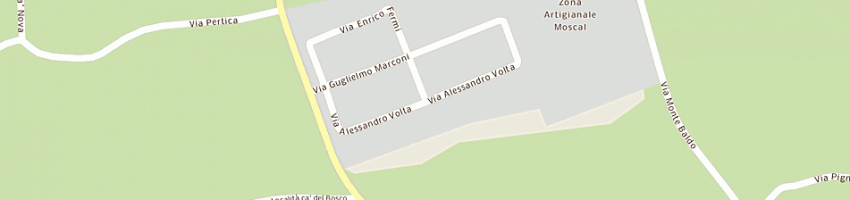 Mappa della impresa falegnameria pizzini snc a AFFI