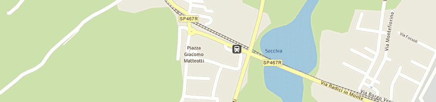 Mappa della impresa riazzi e barozzi (snc) a CASALGRANDE