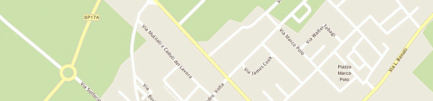Mappa della impresa murari enzo a ROVERBELLA