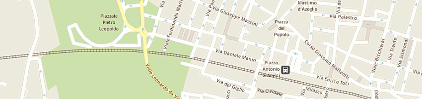 Mappa della impresa futura snc di sebastiano ivan e c a MONTECATINI TERME