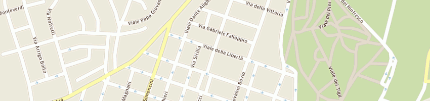 Mappa della impresa comune di montecatini terme a MONTECATINI TERME