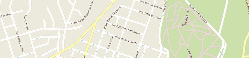Mappa della impresa triludio rappresentanze di moschini paolo e c snc a MONTECATINI TERME