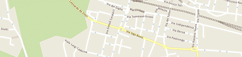 Mappa della impresa stefano acconciatore di grasso a MONTECATINI TERME