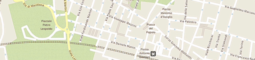 Mappa della impresa albergo baldino a MONTECATINI TERME