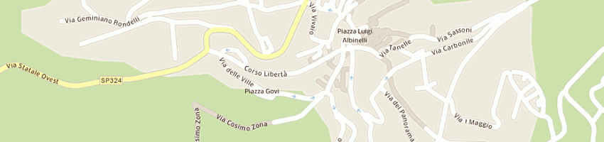Mappa della impresa skimen 2 snc a SESTOLA