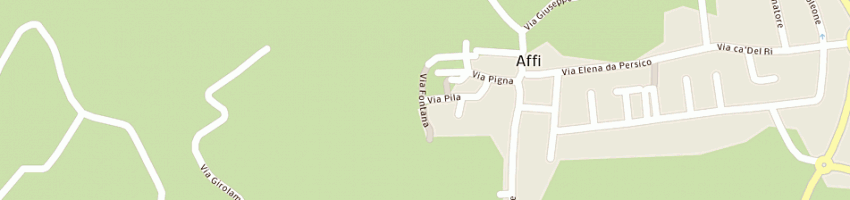 Mappa della impresa penzo luciano snc di penzo luciano e c a AFFI
