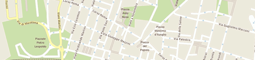 Mappa della impresa sandro e stefano parrucchieri di stefano pagni a MONTECATINI TERME
