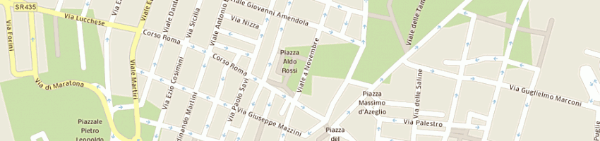 Mappa della impresa il melograno di pacini michela a MONTECATINI TERME