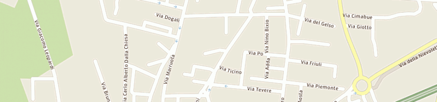 Mappa della impresa servizi amministrativi sas di meucci edi e c a MONTECATINI TERME