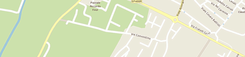Mappa della impresa zavaroni snc di zavaroni feris a REGGIO EMILIA