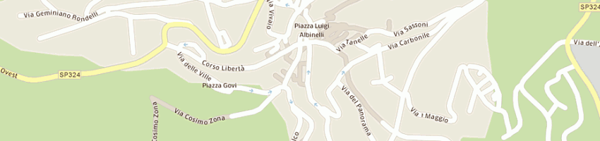 Mappa della impresa mc studio di mucci cesare e c sas a SESTOLA