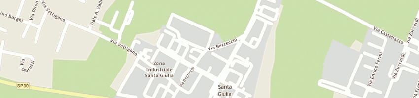 Mappa della impresa carpenteria cs srl a CAMPAGNOLA EMILIA