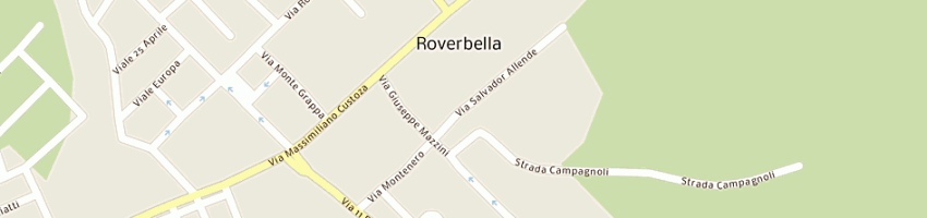 Mappa della impresa gadioli athos a ROVERBELLA