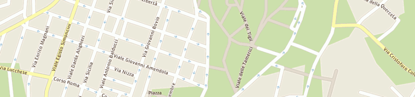Mappa della impresa parrucchiere serge' a MONTECATINI TERME