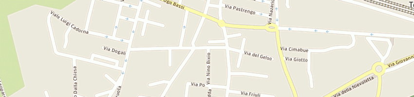 Mappa della impresa venturini iaris a MONTECATINI TERME