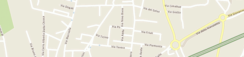 Mappa della impresa severi giovanni a MONTECATINI TERME