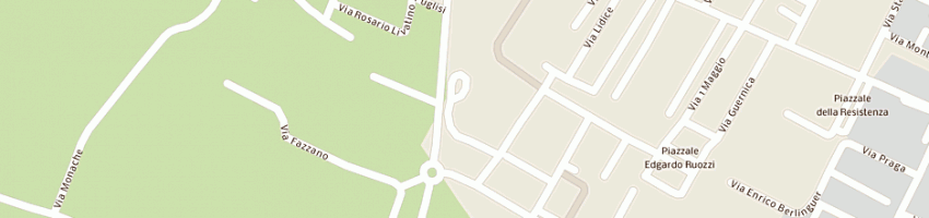 Mappa della impresa associazione sportiva dilettantistica uninuoto a CORREGGIO
