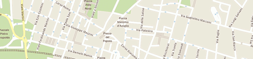 Mappa della impresa tommei giuseppe a MONTECATINI TERME
