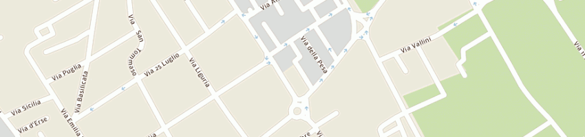 Mappa della impresa Autocarrozzeria La Pesa srl